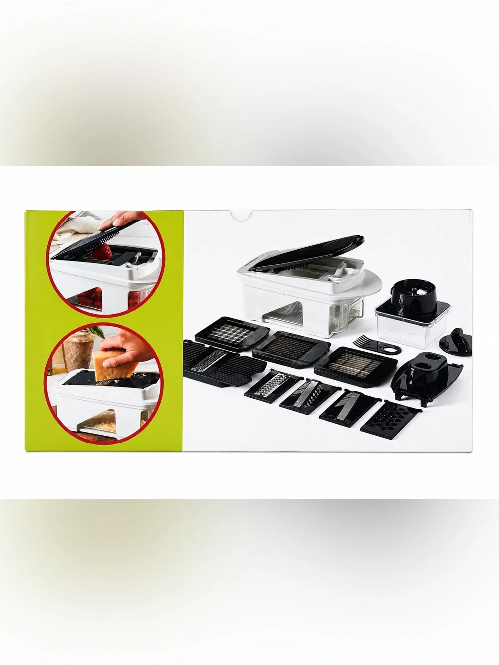 MIU 11-Piece Vegetable Chopper Slicer Dicer Spiralizer New